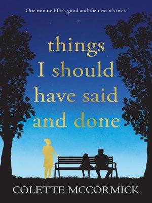 cover image of Things I Should Have Said and Done
